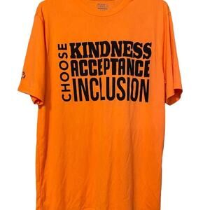 Special Olympics Florida Orange T-Shirt Unisex Medium Kindness Theme